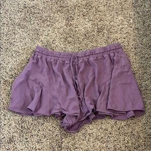 Melrose and Market Purple Soft Shorts